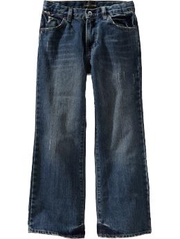 Boys Boot-Cut Jeans - Medium Wash